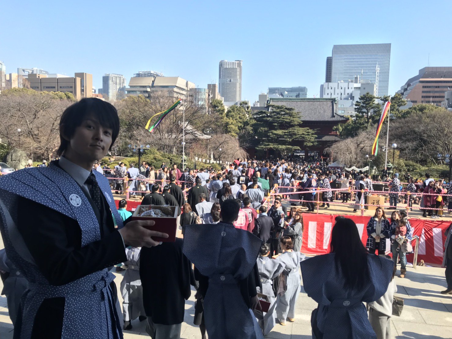 杉浦タカオ 増上寺の節分追儺式に兄弟で参加させていただきました 平成最後の節分 そして年男 身を引き締めていかねば 増上寺 節分追儺式 杉浦兄弟 T Co 0dwwzwwjrl Twitter
