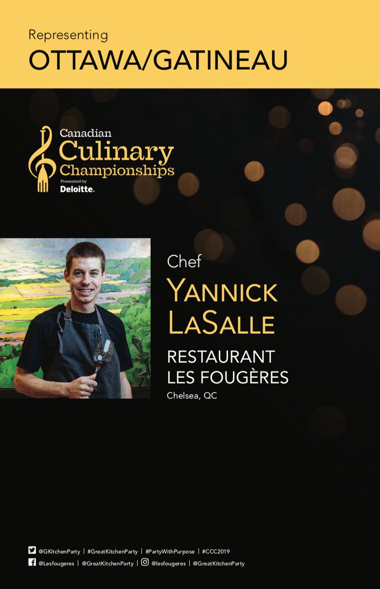 Chef Yannick LaSalle’s dish ft. fennel with sea buckthorn, eastern township duck magret «Le Rougié» &amp; Quebec saffron.
🍷 <a href="/meldvillewines/">Derek Barnett</a> Chardonnay 2016 Barrel Select 
#️⃣ #CCC2019 #PartyWithPurpose