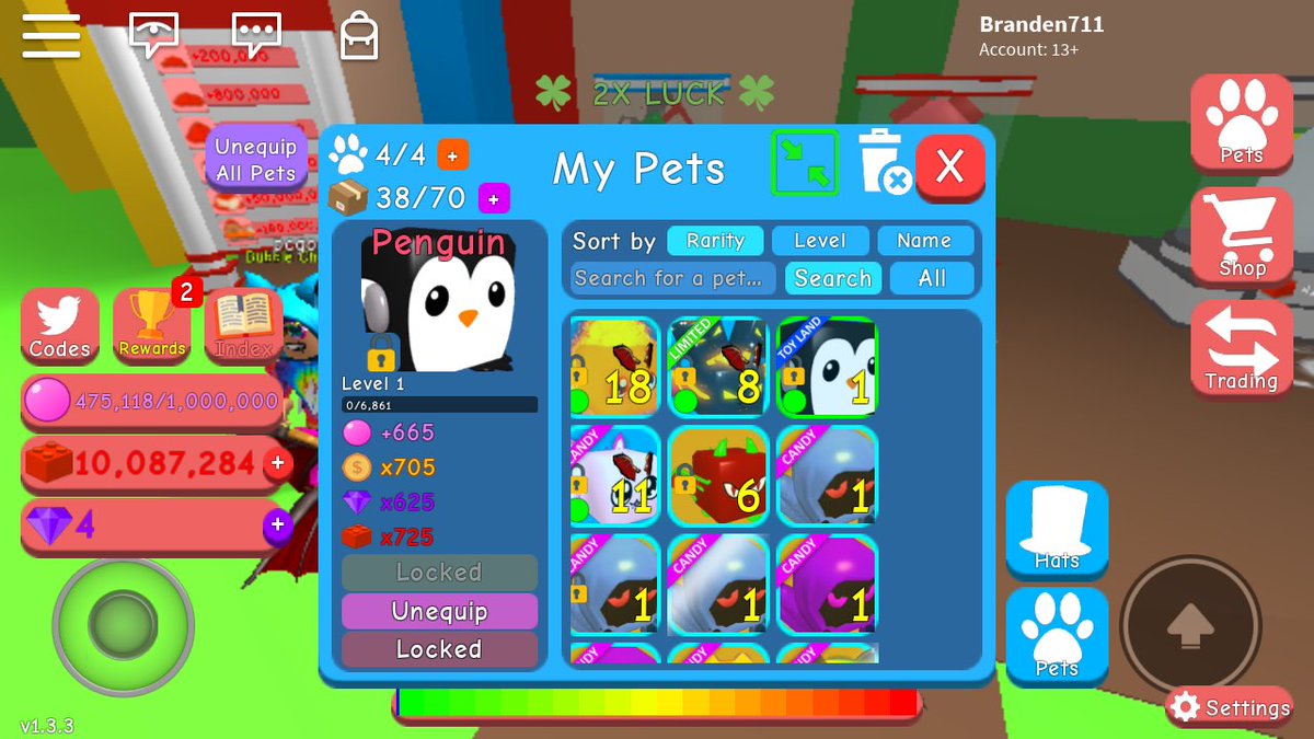 ManOofy's tweet photo. @russotalks ruusooo i got the rarest pet the penquin https://t.co/gMf2Rydxk0