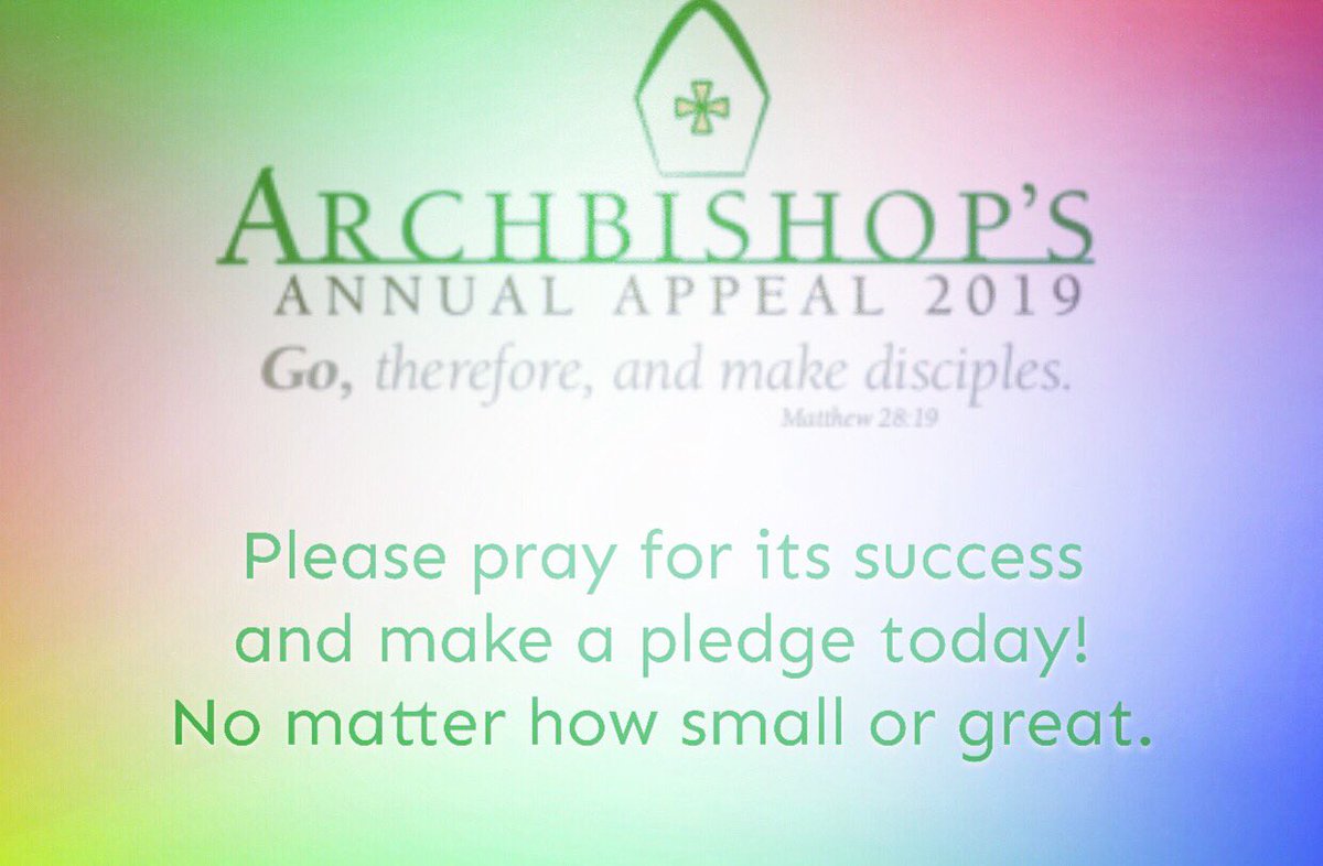 MountVirgin's tweet image. #archbishop #annualappeal #2019 #olmvchurchnj #godbless