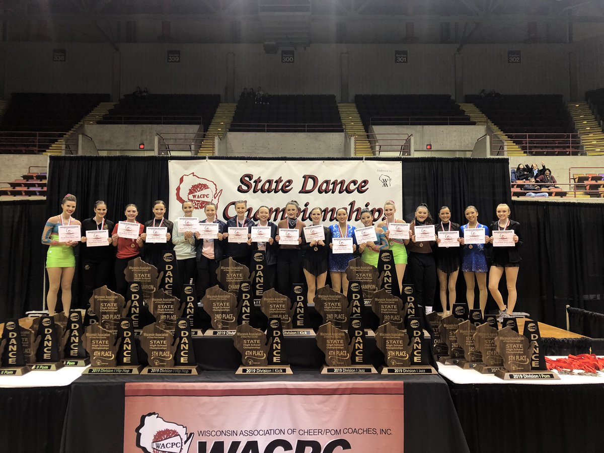 2019 WACPC D1 DANCE ALL STATE TEAM