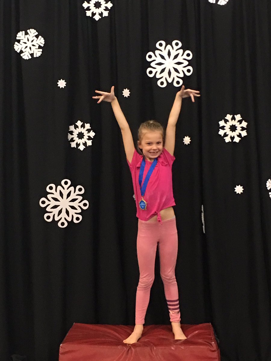 mrsdavidwise's tweet photo. She said: “This is MY gold medal. Daddy will be so proud of me!” @mrDavidWise #GoingforGold https://t.co/iNuMIx3xFl