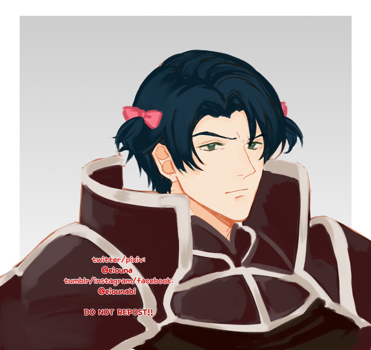Nabi Wahgbhbb Ko Fi Comm This One Was Fem Zelgius But I Not Understand How To So I The Black Knight But He S Got Twintails ゼルギウス Twintailday 漆黒の騎士 Feヒーローズ Feheroes