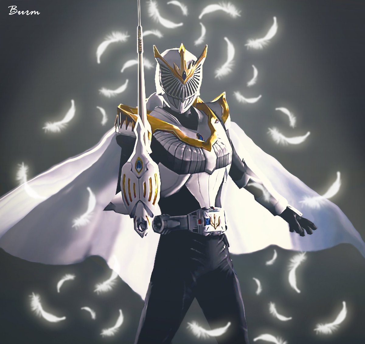 Kamen Rider Femme, Ryuga, and Verde, image size:1200x1129