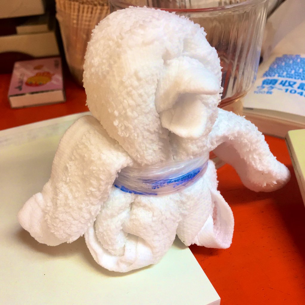 おしぼりペンギン