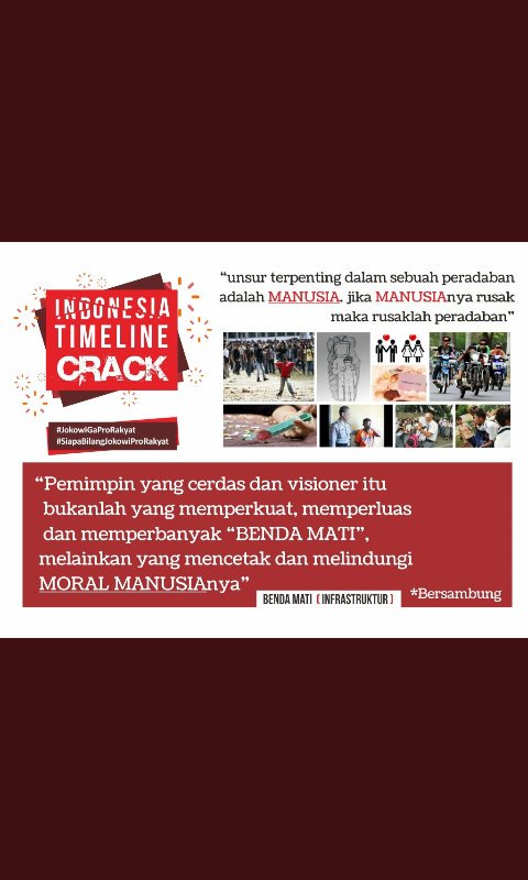 AhmadZakhi2's tweet photo. #JgnPilihPembohongRakyat 
#GakMauKetipuLagi 
#SiapaBilangRezimProRakyat 
#JualanJanjiBohongiRakyat https://t.co/jccf5wDtBW