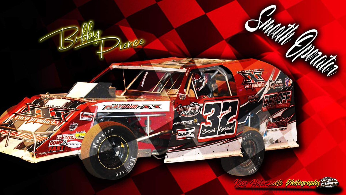 Sunday Funday! 
Driver: <a href="/BobbyPierce32/">Bobby Pierce</a> 
Photo Cred: <a href="/KMP81photos/">kingphotography_KMP</a> 📸
#30DaysofModifieds #UMP #SmoothOperator #GatewayDirtNationals #WheelMan #WorldOfDirt #KMP #KingPhotography #SundaysShowcase 
@WorldofDirt1 🏁🏁🏁

Follow us to follow along with the 30 days of modifieds!