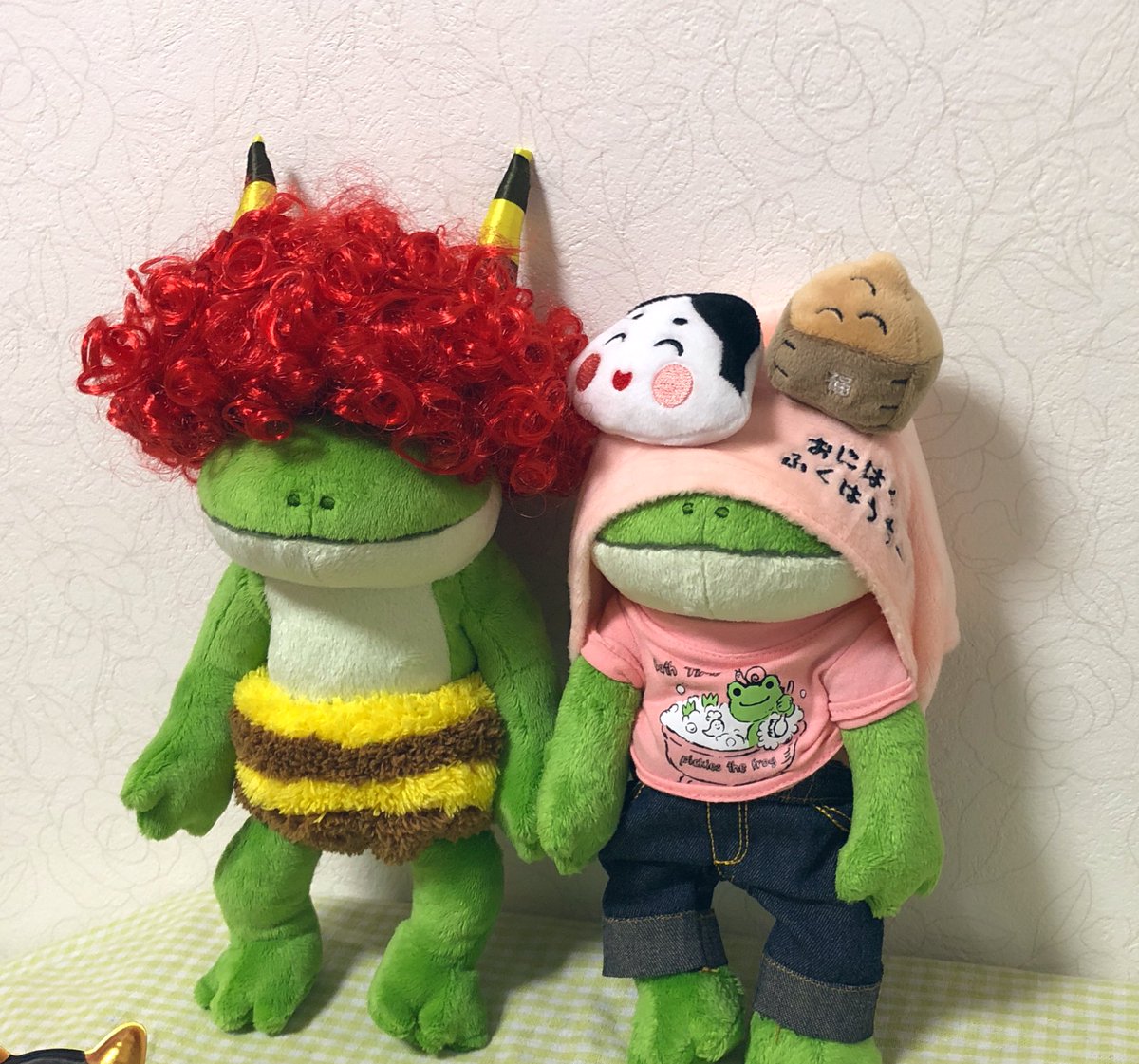 うさぎのギチョ 今日は節分 恵方巻きのぬいぐるみもあるよ 鬼 コスプレ 恵方巻 節分 やろカレ 今日は何の日 豆まき ぬいぐるみ ぬい撮り コポー かえる うさぎのギチョ 今日は節分 恵方巻きのぬいぐるみもあるよ 鬼 コスプレ 恵方巻 節分 やろカレ 今日は何の日 豆まき ぬいぐるみ ぬい撮り コポー かえる