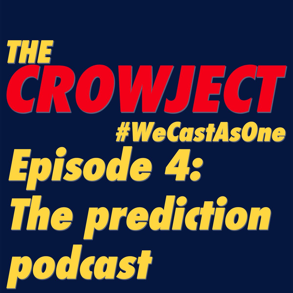 Crowject's tweet photo. Episode 4️⃣ is out now!
#WeCastAsOne
#Crowject https://t.co/CoRAXjHWQ9