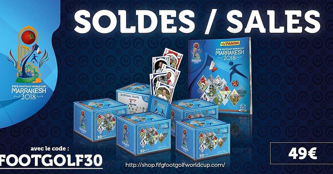 #Sales #SpecialOffer
Relive the #FIFGFootGolfWorldCup with the full pack #Panini Collections
Album + 5 Boxes with all players for only 49 € with the promotion Code FOOTGOLG30
>>> Go to shop.fifgfootgolfworldcup.com/footgolf-shop/…
#Promotion #EspritFootGolf #FootGolfCup #FootGolf ⚽⛳