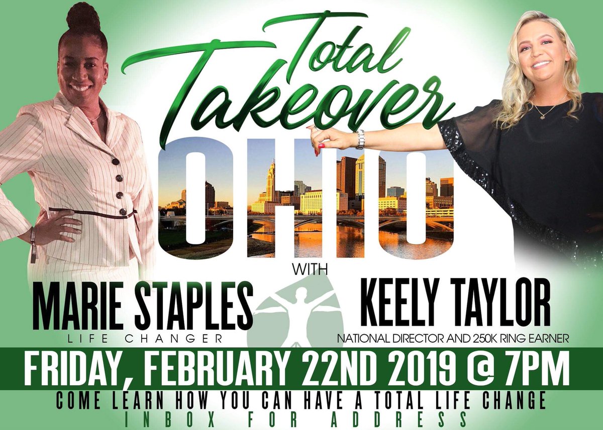 toourwealth's tweet photo. SAVE THE DATE!! I’ll be in my hometown #Cincinnati, #Ohio 2/22/2019!! DM me To RSVP for you and your guest! #digitalmarketing #columbus  #Kentucky #homebasedbusiness #singlemom #queencity #unemployed #workfromhome #workfromhomemom #wealth #blackwomen #loseweight #weightloss https://t.co/yvURAqFQRS