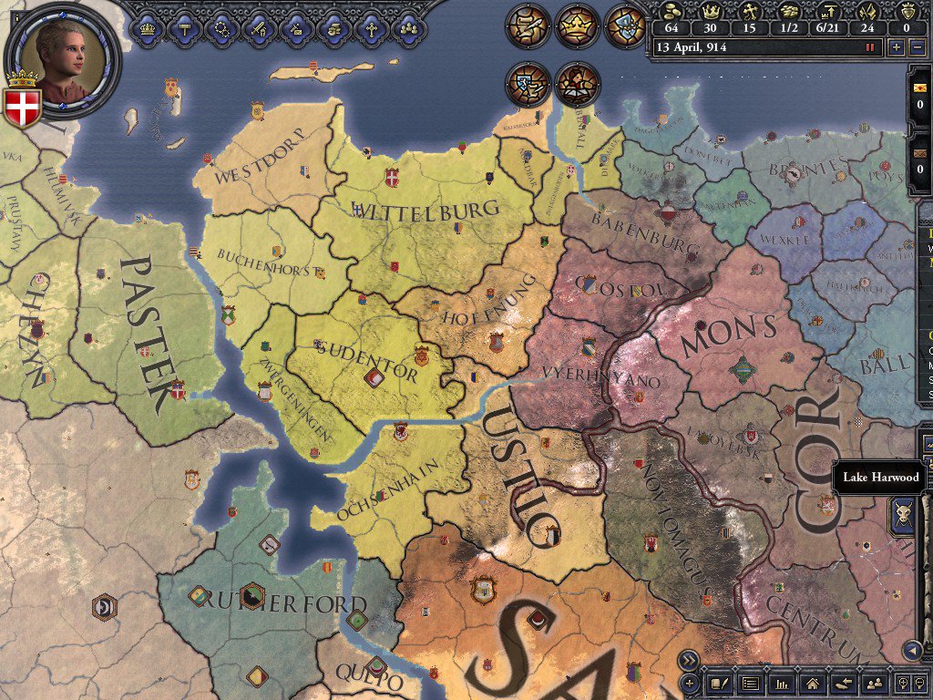 Incapable No Twitter Ck2 Ace Combat Strangreal World Mod ストレンジリアルと呼ばれるエースコンバットの世界を舞台としたmod オーシア大陸とユージア大陸の地域の勢力でプレイすることが可能 ユークトバニアはマップ外の帝国として登場する 画像は1066年