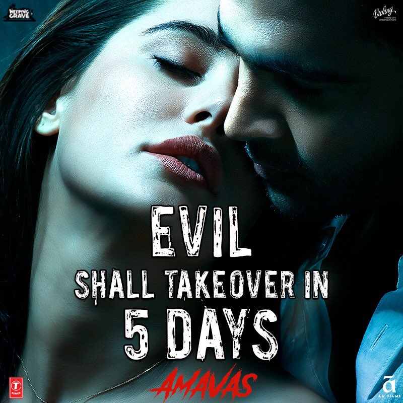 AmavasMovie's tweet photo. The day is near when the evil shall take over!
#Amavas releasing in 5 days. https://t.co/xWGXXIQcEK
