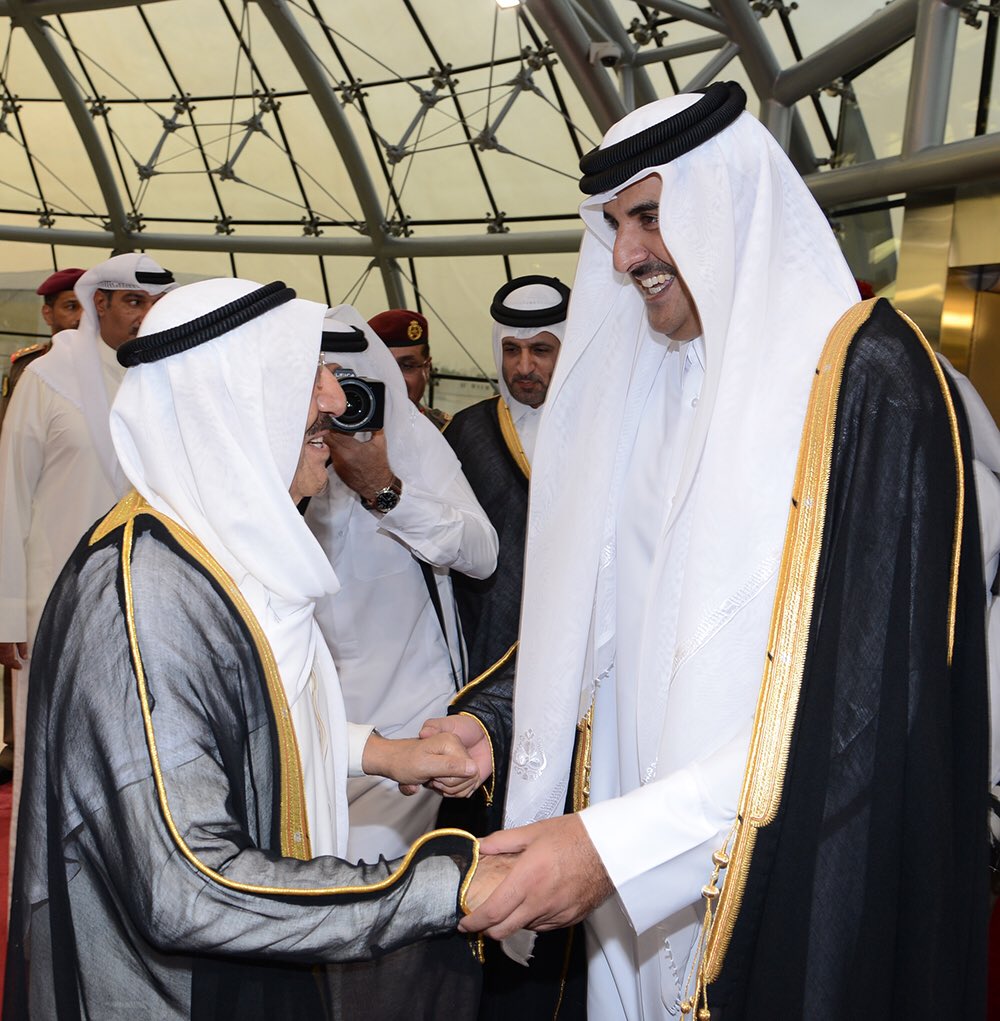 Almajlliss's tweet photo. الراي: أمير قطر الشيخ تميم بن حمد آل ثاني يصل #الكويت صباح الاثنين في زيارة يلتقي خلالها صاحب السمو الأمير. https://t.co/Skx5NAgVVR