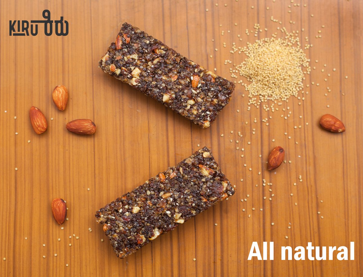 Kiru_Millet's tweet photo. https://t.co/EdvZ1K2D0C
* A quick bite anytime
* Fits your pocket and Wallet
* Satisfies your hunger cravings
#nutritionbar #kiru #milletforhealth https://t.co/WGJ7Bq8Dy2