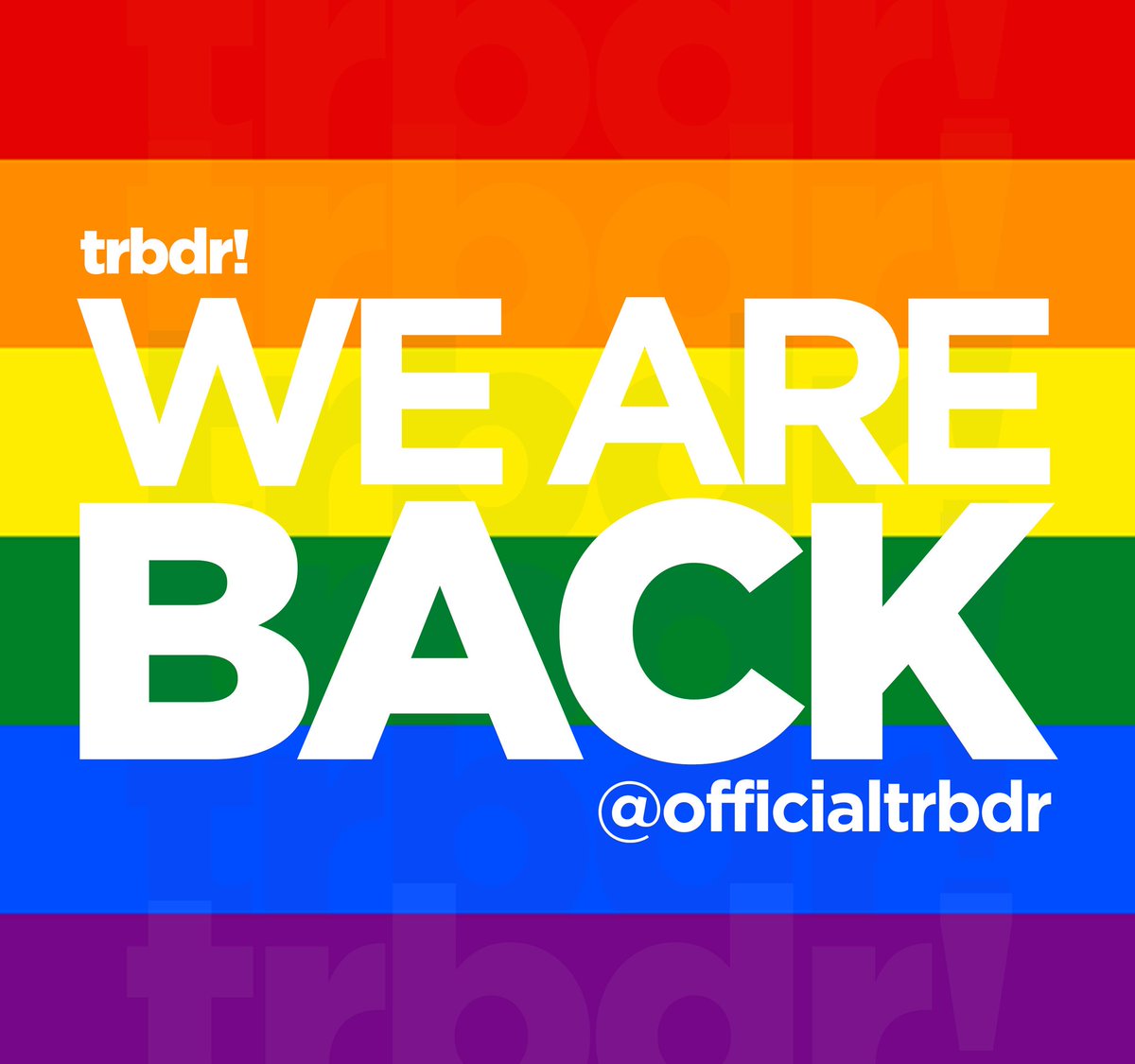 officialtrbdr's tweet photo. Watch out for our upcoming release! 😉 #trbdr https://t.co/GRl2sKci2g