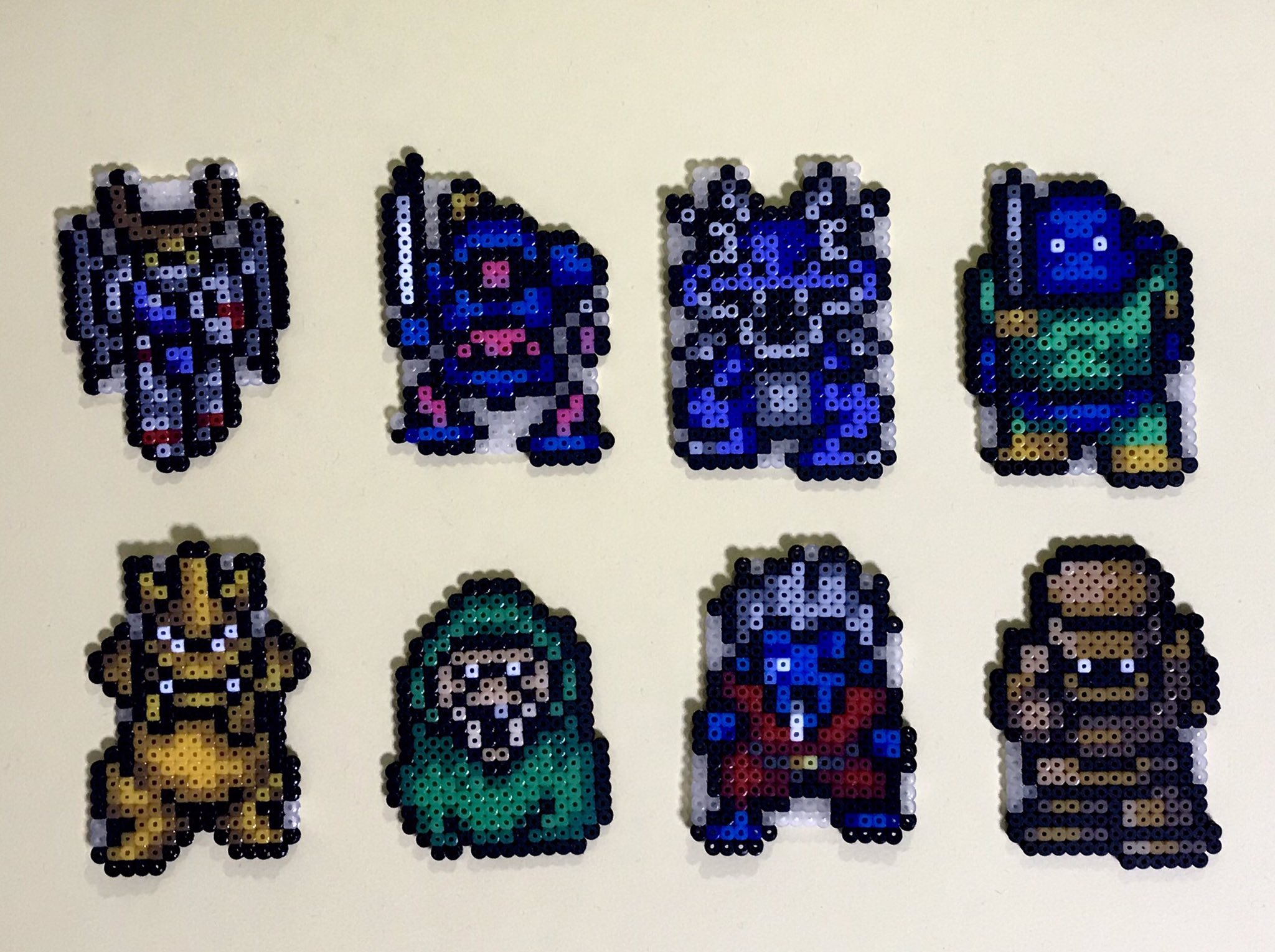 ヤスニコル בטוויטר 今日のビーズ ドラゴンクエスト5の仲間モンスター ネクロマンサー キラーマシン ドラゴンマッド エリミネーター グレイトドラゴン まほうつかい 腐った死体 ゴーレム アイロンビーズ ドラゴンクエスト5 Dq5