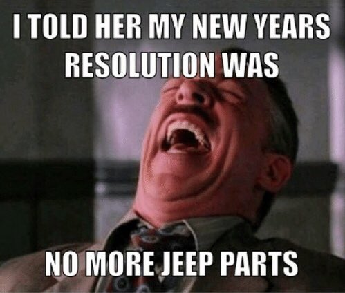Good morning Jeep Mafia family! Now that tax returns are just around the corner who’s got plans for more parts? Tell us your plans.