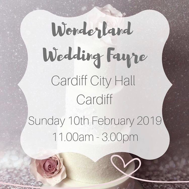 Find us at Cardiff City Hall Sunday 10th Feb ❤️💍🍾 First show of the year - can’t wait to meet you! 👏 
Free Goodie Bag - Prizes to be won - Exclusive catwalk Show - Hair &amp; Make up Demos- Live Music &amp; Bar 
#weddingfayrecardiff #cardiffcityhallwedding #welshweddingfayre