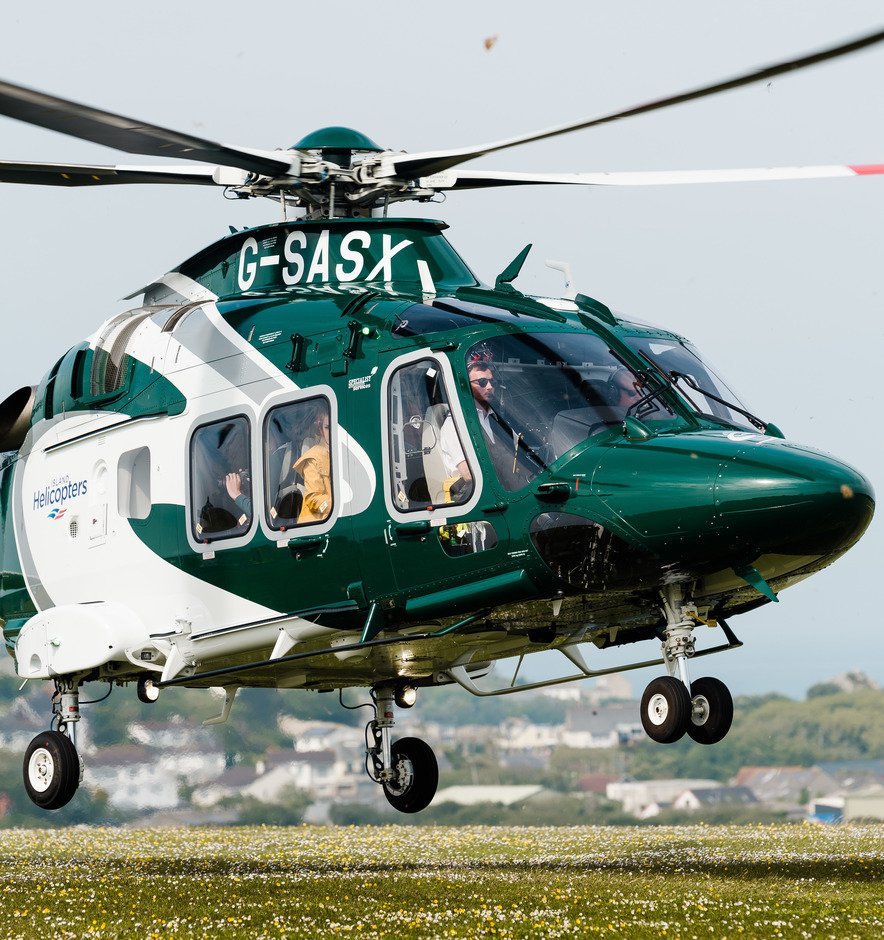 IOSTravel's tweet photo. Spring into the new season with an experience of a lifetime aboard our 10-seater AW169 helicopter. Flights start on April 6th, to book your trip visit: https://t.co/20lD8Owg1Y
#IslesofScillyHelicopter #springonScilly https://t.co/M1AIavsccx