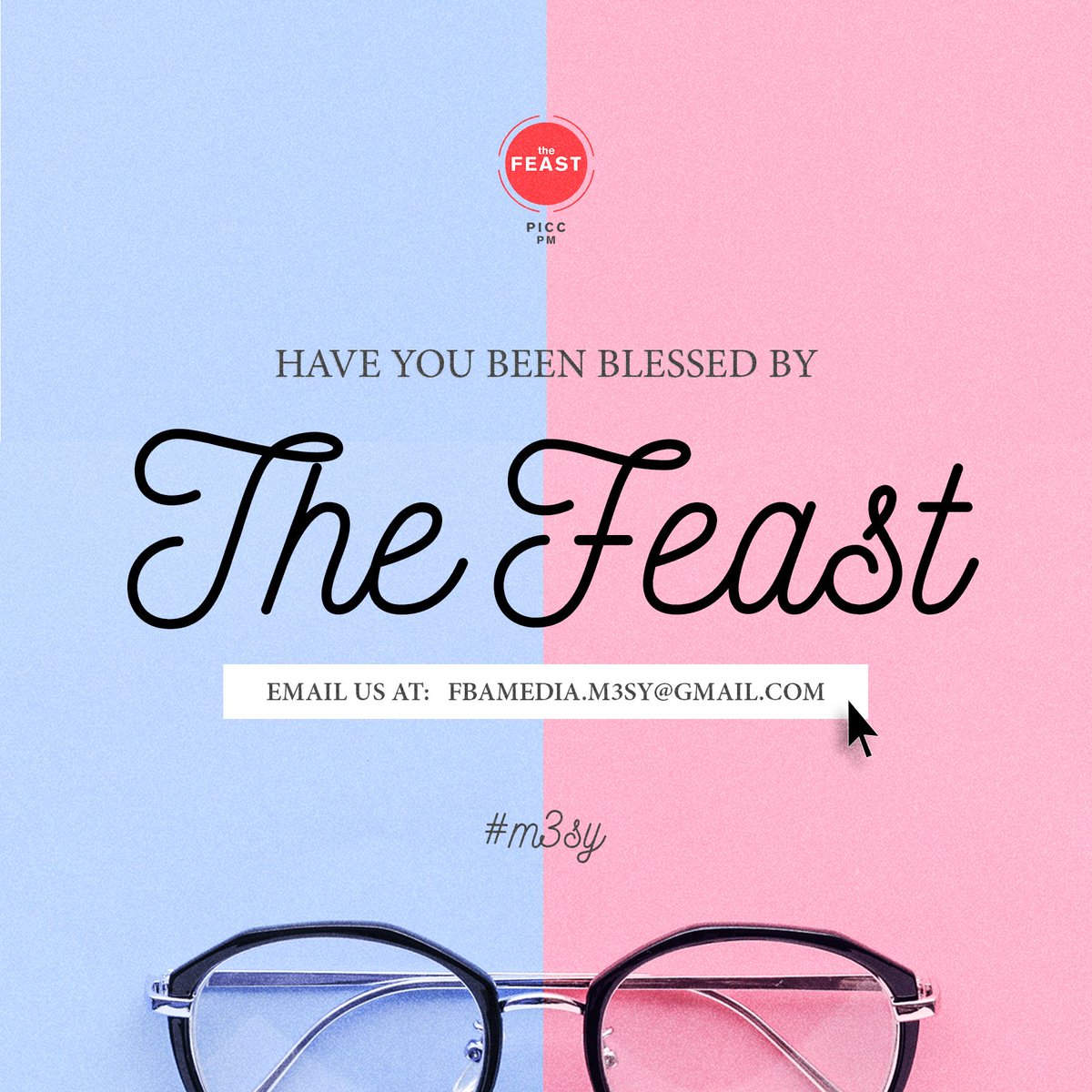 TheFeast_M3SY's tweet photo. How were you blessed today? Share it with us and include #FBAPMSessions #M3SY in your Facebook, Twitter and Instagram posts!
#YouAreLoved https://t.co/8j6IiAvsh4