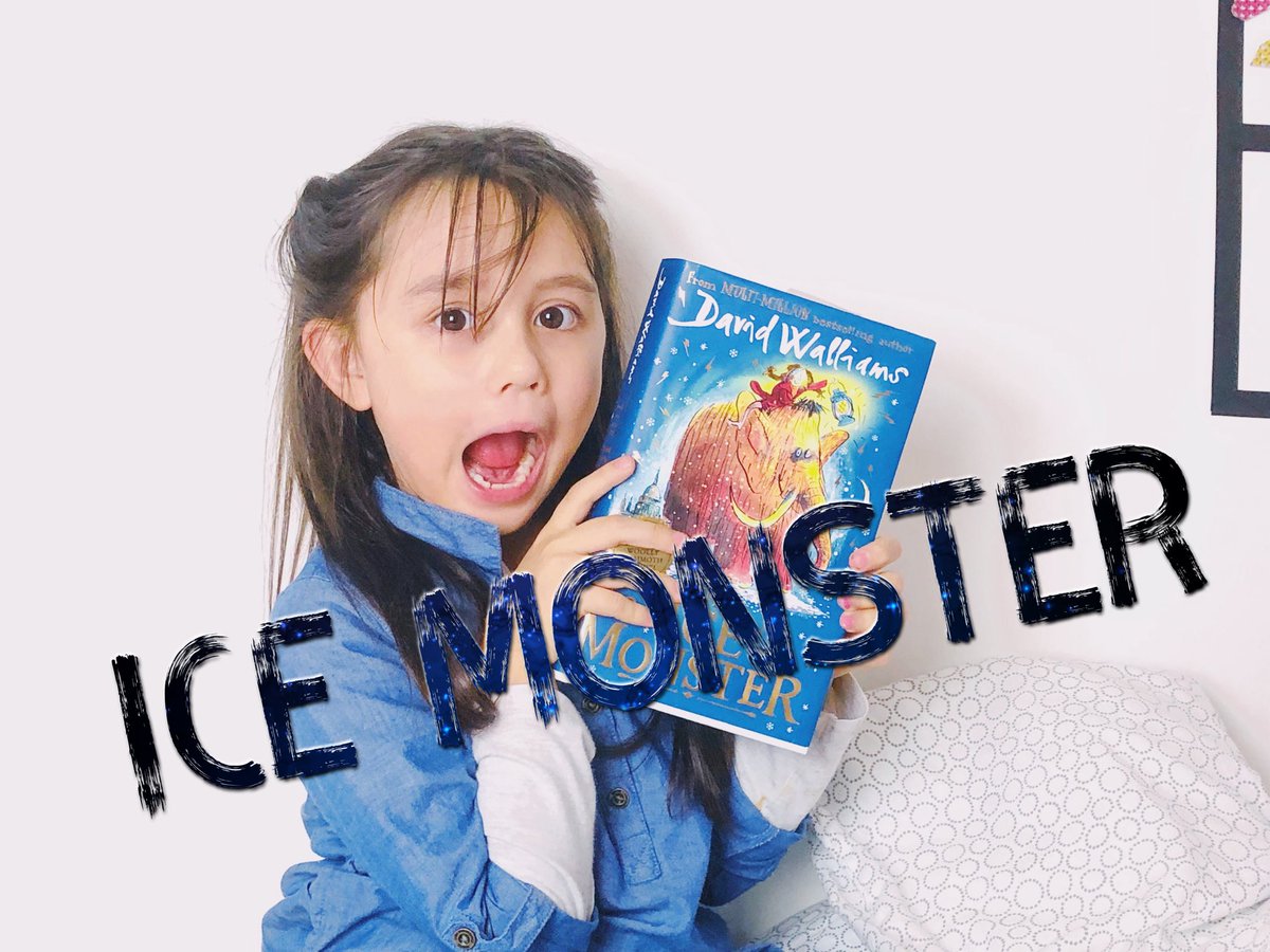 Olivia’s first book review on YouTube- Ice Monster by <a href="/davidwalliams/">David Walliams HQ</a> - Giving it 10 out of 10. 
youtu.be/vY2jDQJOycI