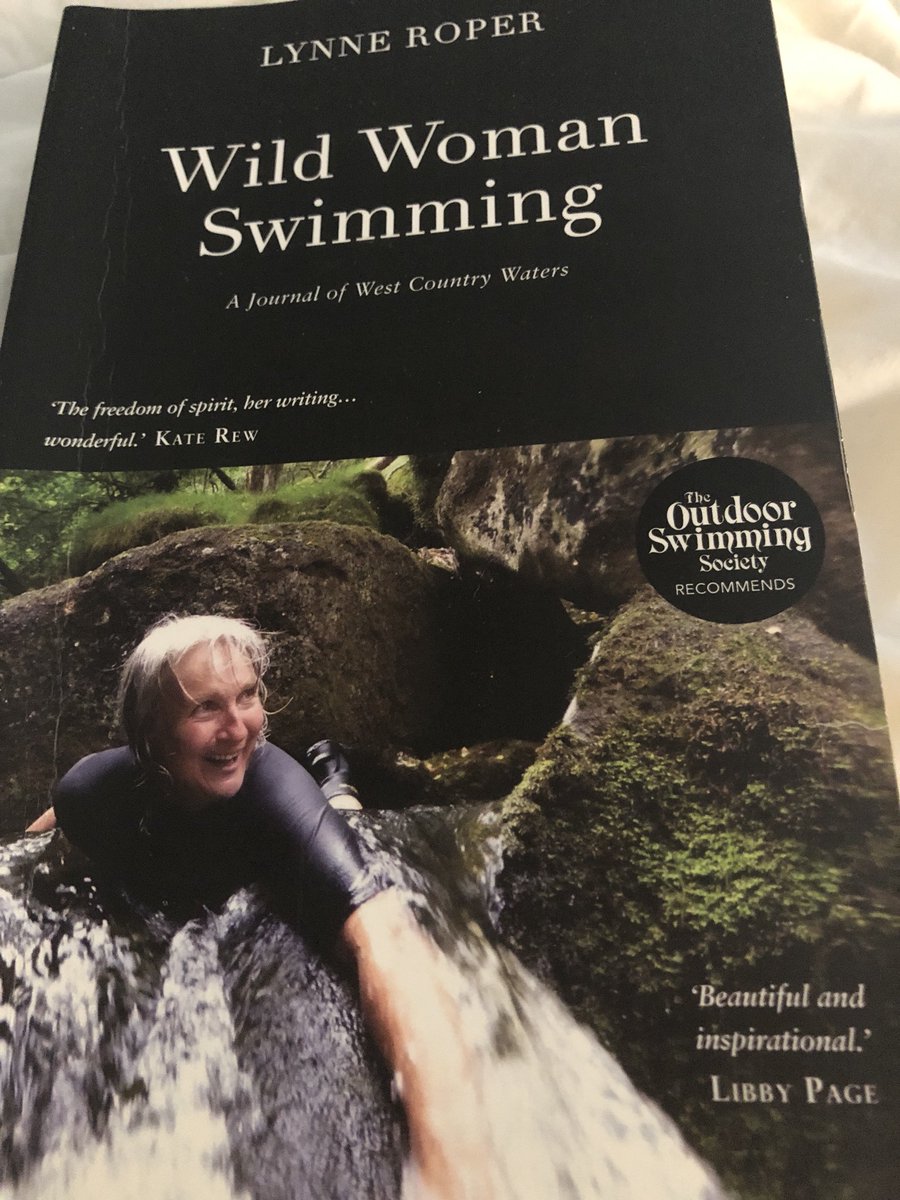 What a fantastic book, so many places I’ve never heard, so inspirational. Can’t wait to try a few out but unlike @sophiepierce I’m waiting for some sunshine and heat ☀️ #wildwaterswimming  #devonlife #Dartmoor #westcountry  @outdoorswimming #WomenSupportingWomen #southhams