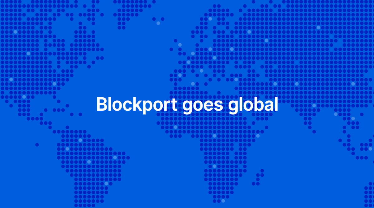 buxcrypto's tweet photo. 🌎We’re going global! 🌎

Today, we’re excited to announce that the Blockport platform is officially open to the first batch of additional countries outside of Europe 🇪🇺, from Australia 🇦🇺 to Brazil 🇧��, and many more! 

See the full list here:
https://t.co/HdfDYPK2cA https://t.co/de0HrlQo86