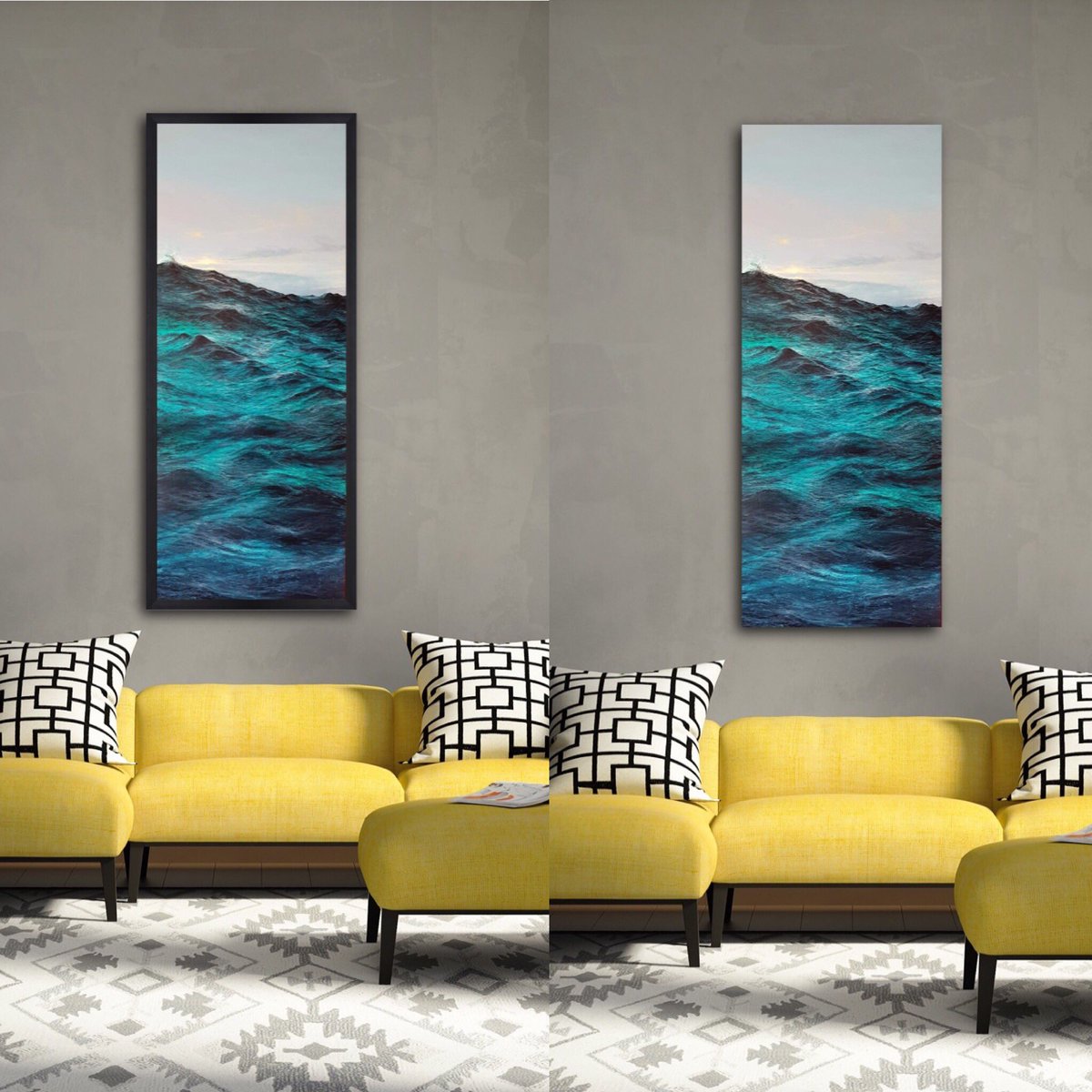 DameonStrong1's tweet photo. To frame or not to frame ...
‘Little Escape’  acrylic painting 
#artdealers #artfair #artcollector #coastalstyle #nautical #homedecor #surfart #oceanpainting #oceanart #interiordesign #coastal  #seascape #gallerywall #artgallery  #exhibition #water #sea #hyperrealism #realism https://t.co/R4QEJoydmu