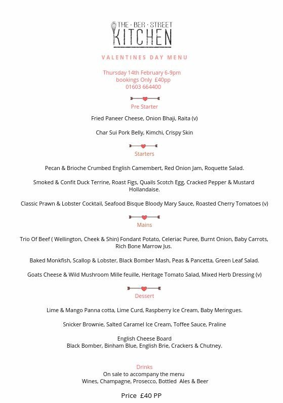 BerKitchen's tweet photo. @HarperWellsShop @BerStreetHub @EsquireNorwich Valentines is coming we still have availability for our Special Evening BerStreetHub @Harperwellswine @EsquireNorwich https://t.co/qNiacm8dVd