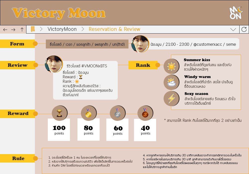 _VictoryMoon's tweet photo. ᐟ  ̷ '03.02.2019' OPEN RESERVE ᐟ  ̷ 
౾ 🌟 DM @ 17:00 - 21:00 🌟 ౾
#VMOONxBTS ꔛ UKE ALL

#rtwithbts #โฮสต์คลับยืมเมจ 
#ยืมเมจforsex #ยืมเมจforhost https://t.co/VkMzTafJ45