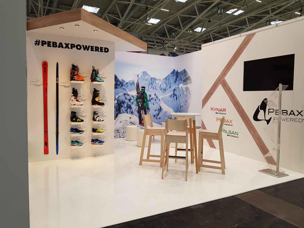 Arkema_group's tweet photo. 🎿 #ISPOMunich 2019 is open! Come to our booth C5-336 to discover our unique range of #ExtremeMaterials serving the most demanding #sports markets. @ispo #ISPO2019 https://t.co/EhPFTxdP4F