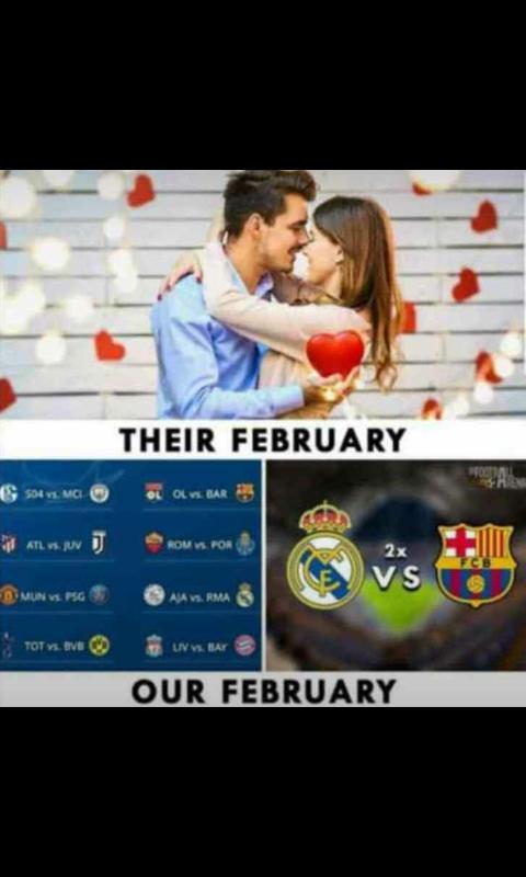 IndianAfricana's tweet photo. We really love our February... #Premier_League 
#LaLiga 
#Serie_A 
#UEFA https://t.co/VyxBDIyCfn