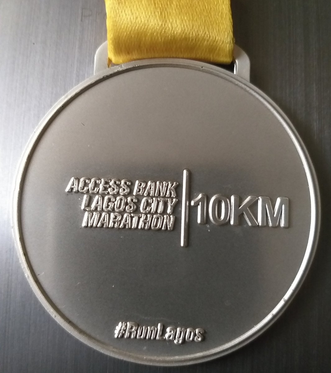 enmichael's tweet photo. I am now proudly a "2019 @myaccessbank #LagosCityMarathon Medallist!"
#runLagos #run10k #rundiff #LagosCityMarathon2019 #LagosMarathon #Accelerate #BeDeliberate #MADIsTheNewCurrency #HRwithEM https://t.co/Tj9QD9q41o
