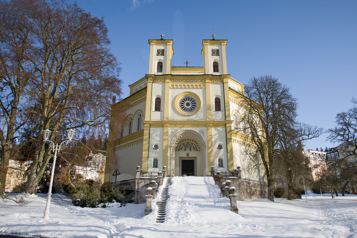 GreatSpas's tweet photo. Mariánské Lázně: katolický kostel Nanebevzetí Panny Marie /Römisch-katholische Mariä-Himmelfahrt-Kirche ----- Church of Virgin Mary Assumption/
#GreatSpas #GreatSpasOfEurope #MarianskeLazne #Marienbad #UnescoCandidate #CzechRepublic #Czechia #VisitCzechia #VisitCzechRepublic https://t.co/xlngWzx7PA