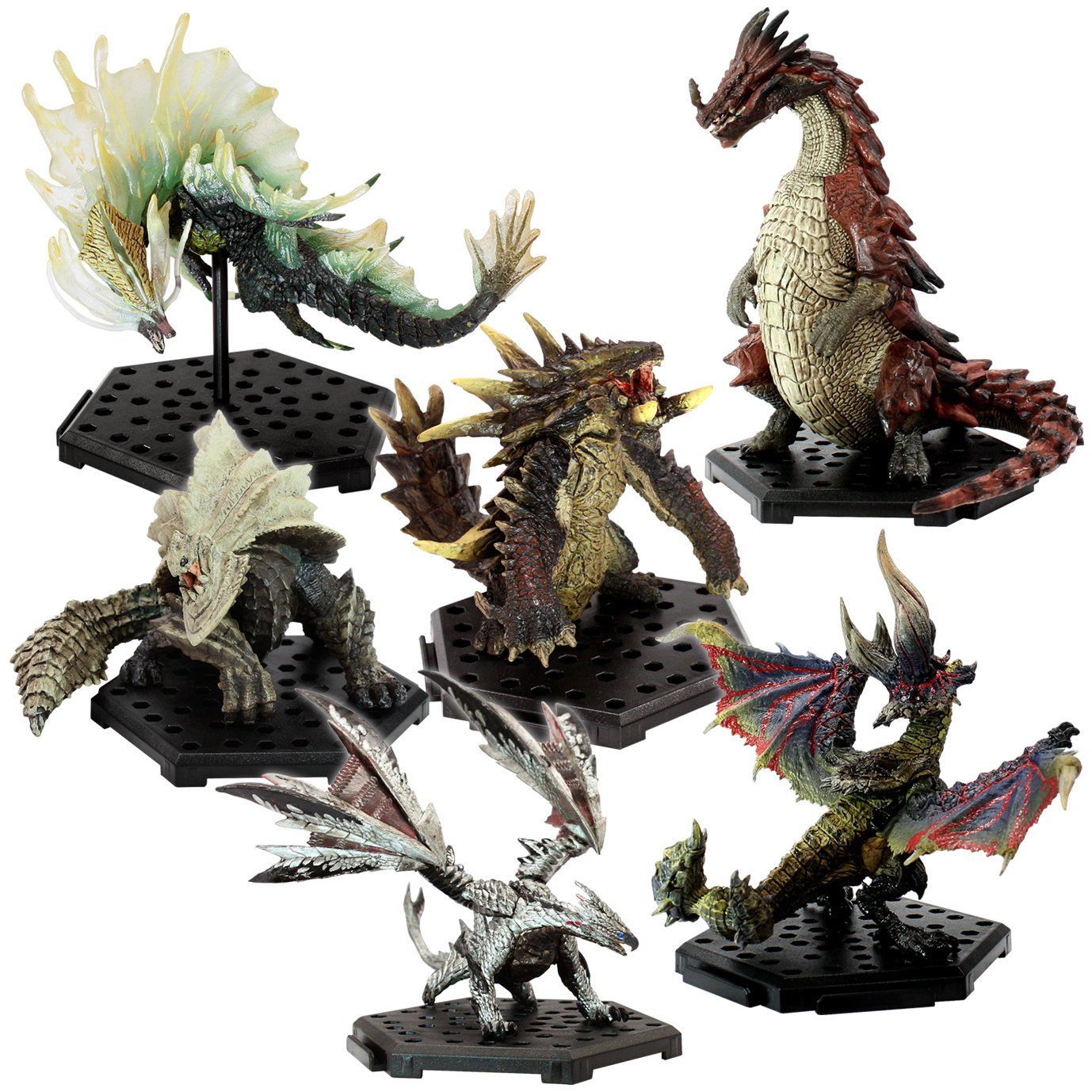 期間限定セール 8/31まで モンハン フィギュア まとめ売り トレーディングフィギュア】カプコンフィギュアビルダー