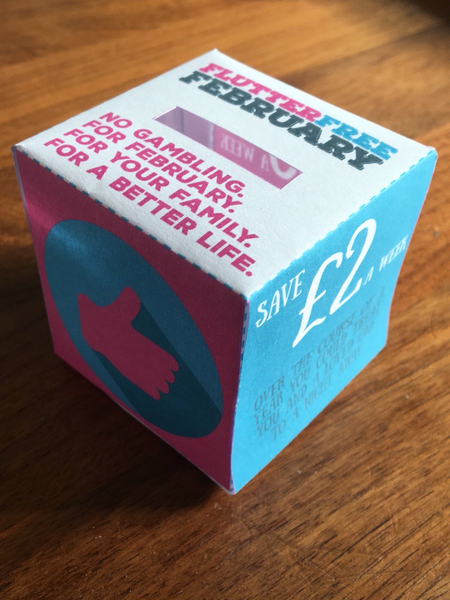 flutterfreefeb's tweet photo. Put the money you would of spent in the #flutterfreefeb moneybox and see how much you have at the end - download your template now https://t.co/T7R0cquSRx https://t.co/b8wDhfdE0N