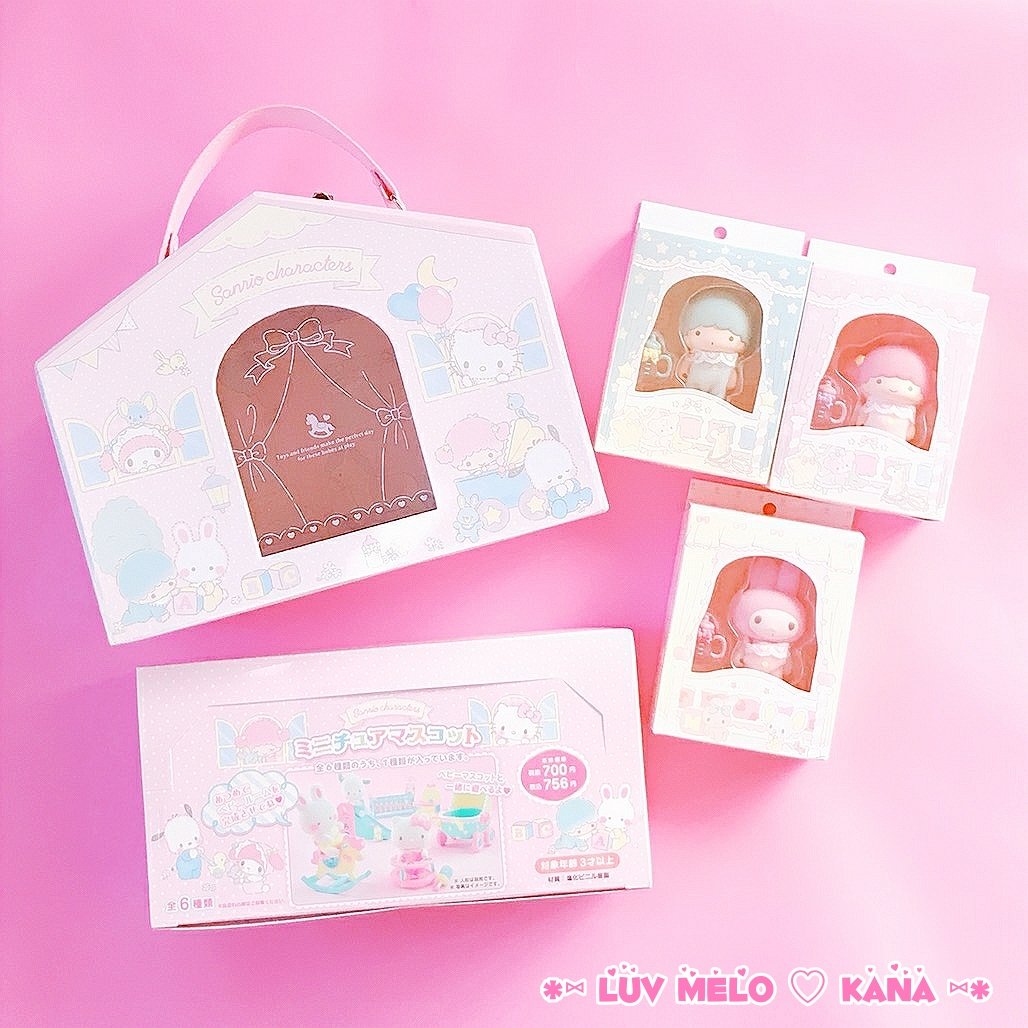 Kanaめろ 少しずつ復活 ﾟ Pa Twitter マイメロ キキララ ベビーデザインシリーズ サンリオ購入品 ﾟ ドールハウストランク ミニチュアマスコット 着せ替えベビーマスコット