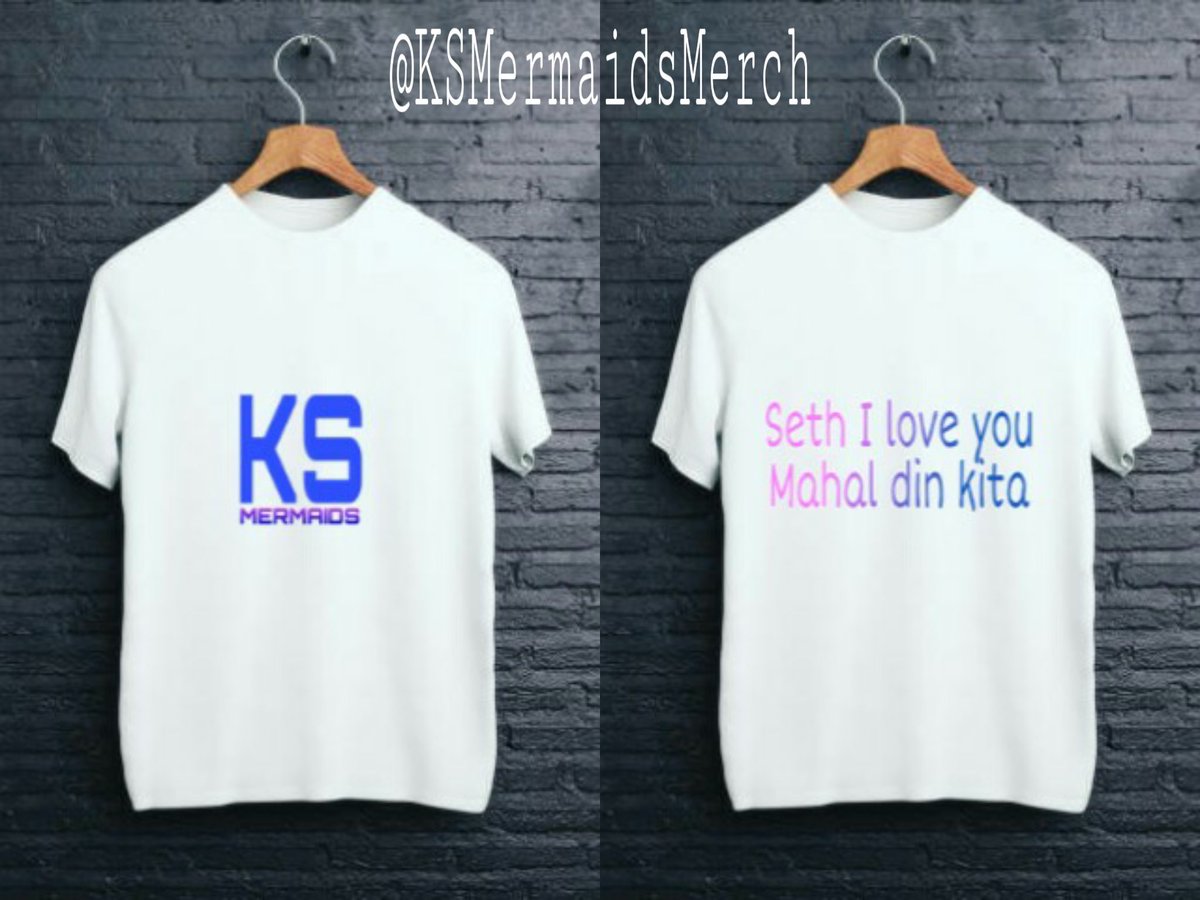 KSMermaidsMerch's tweet photo. KarSeth Mermaids tshirt design  @msKarinaB @imsethfedelin 

#KarSeth https://t.co/QWu5V67ivM