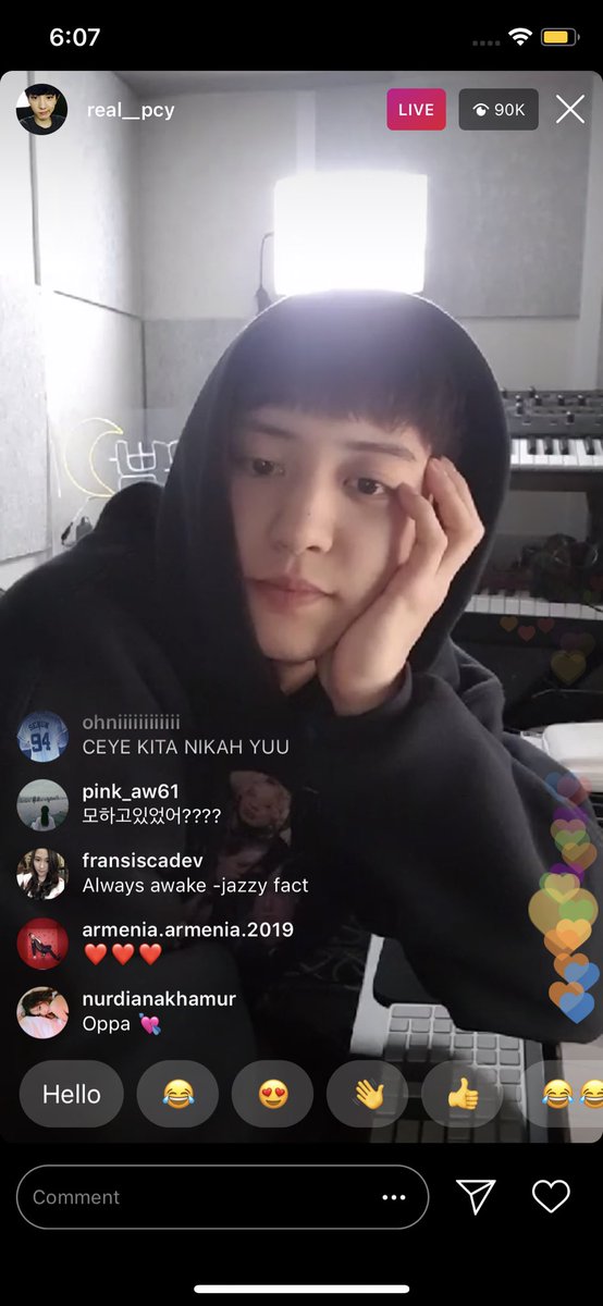 baekieeeSEGA's tweet photo. Watching chanyeol's IG live ❤️ https://t.co/Ga1sNTy0mk