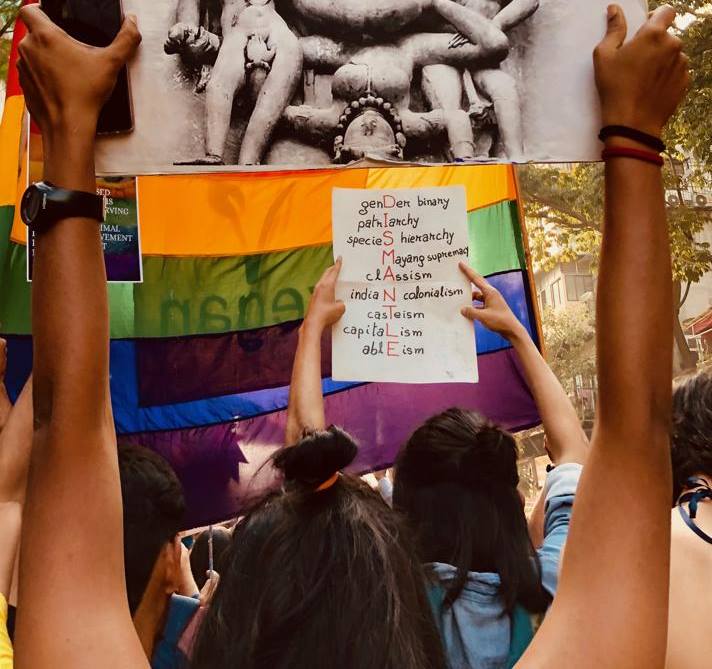 yongchakyaawol's tweet image. Dismantle all forms of supremacism - #GenderBinary #Patriarchy #SpeciesHierarchy #MayangSupremacy #Classism #IndianColonialism #Casteism #Capitalism #Ableism 

#PrideForAll #MumbaiPride2019