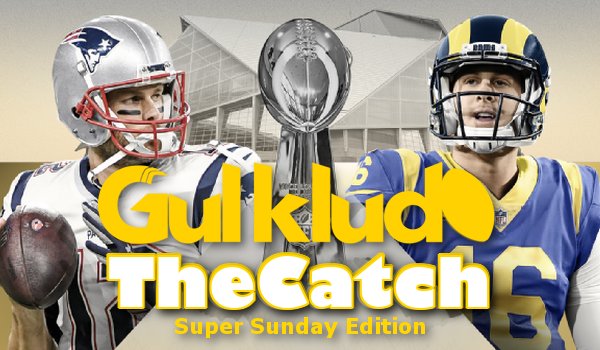 gulklud's tweet photo. Super Sunday 🏈 Optakt til Super Bowl 53 🏆 Elmings spiltips 💰 Derfor vinder Rams 🤔Gratis kampprogram 📰 Mahomes MVP 🥇 og meget mere #NFLdk #SuperBowldk #GulKlud #TheCatch #Nyhedsbrev https://t.co/kgsateEXMv https://t.co/GPvyQQyEHA