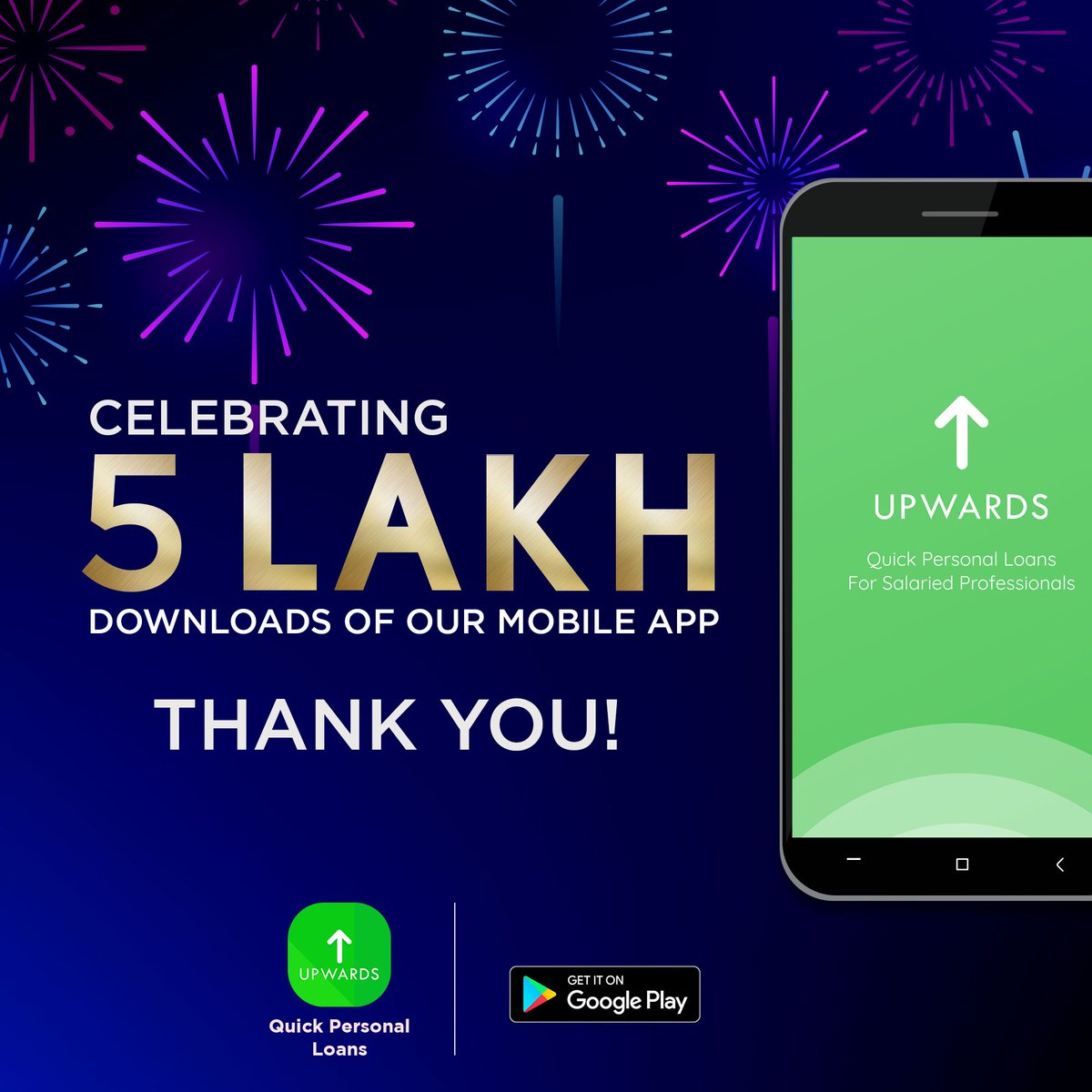 #GiveawayAlert 
Thanks to our 5 lakh+ customers for your ongoing support! To celebrate, we're selecting a random winner to receive a Rs 300 Amazon Gift Card. To enter: 1) Like this tweet 2) Comment on this tweet 3) Follow our page. Winner announcement on Monday! 

#Upwards