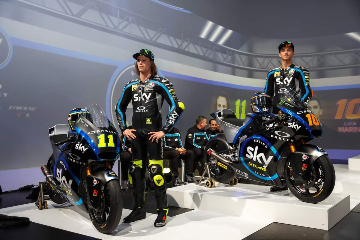 Luca_Marini_97's tweet photo. Team Unveiling, 1st February 2019
#10LM97 #SkyVR46
@SkyRacingTeam @MotoGP @VRRidersAcademy https://t.co/itqX1Pi5TL