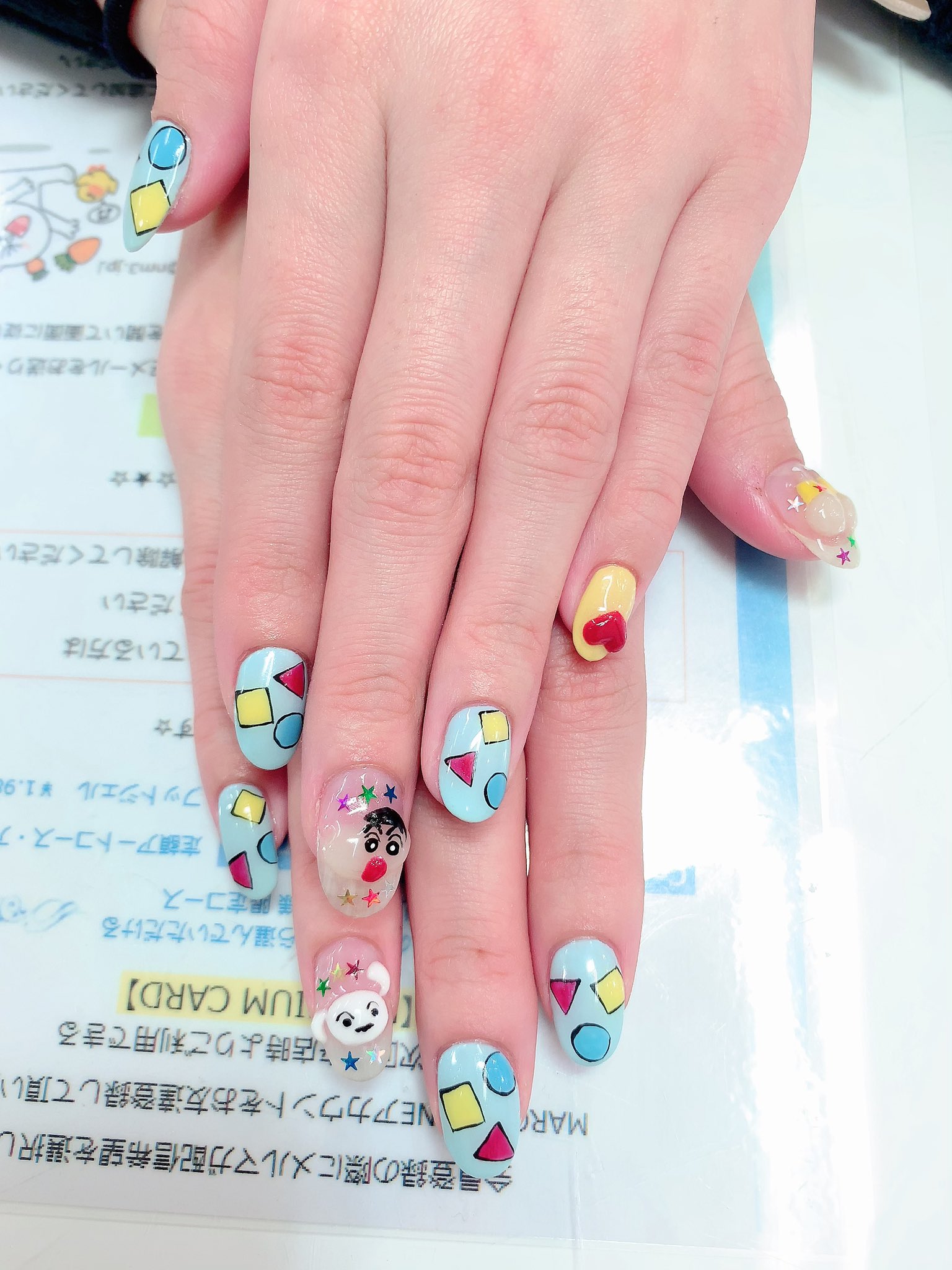 クレしんネイル Twitter Search Twitter