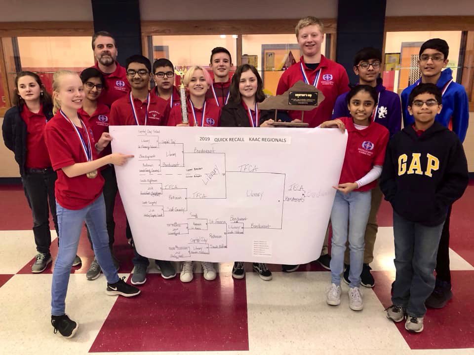 Hats off to Coach Robbie Roberts of <a href="/BMSBraves1/">BONDURANT MIDDLE</a> for leading his Middle School Academic Team to Back-To-Back Overall and Quick Recall Regional Championships!!  #HardWorkPaysOff #OnToTheState #2019KAACRegion10Champions #GovernersCupAcademicCompetition