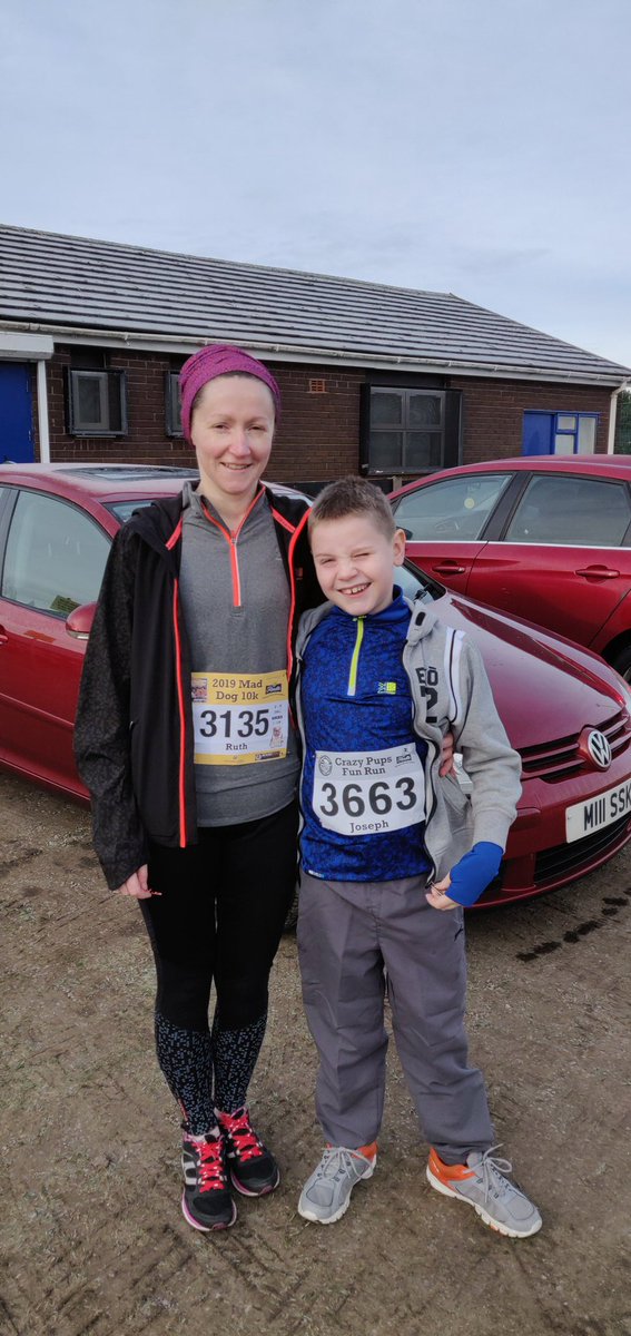 Super-proud R and J all set for <a href="/maddog10k/">maddog10k</a> 👍😀