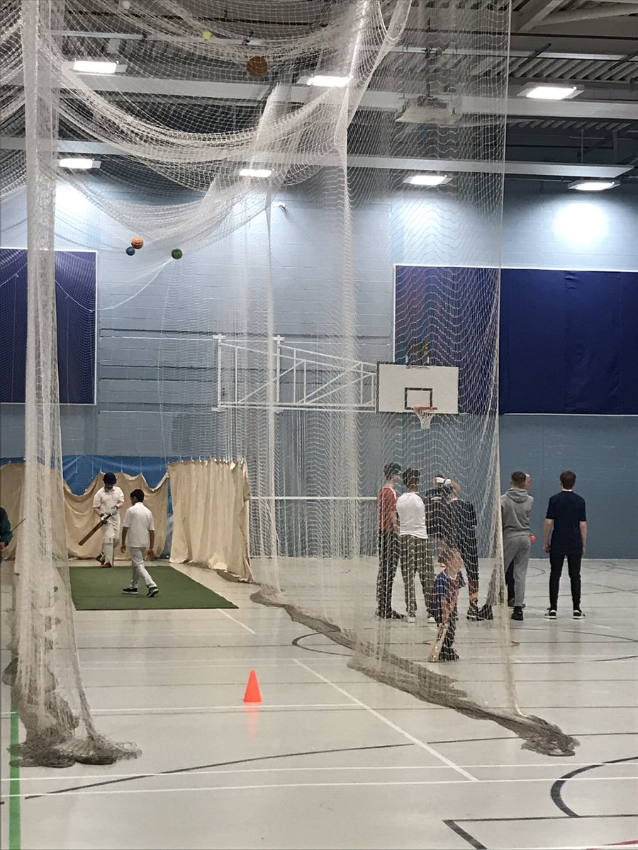Farnworthcc's tweet photo. That time again!! Fcc junior training at @EssaSportCentre some great fielding/catching drills from @KeithSchoey #workingthemhard https://t.co/gLMbI5sQCO