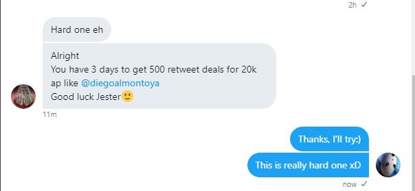 Got a really hard retweet deal (500 retweets) from @SHaZx97 
Would be really grateful if you could help me out!🙏 #EDcodes #EDgifts #AQW #DragonFable #Mechquest #Herosmash #aqw3d #ArtixEntertainment #aq #AQWorlds