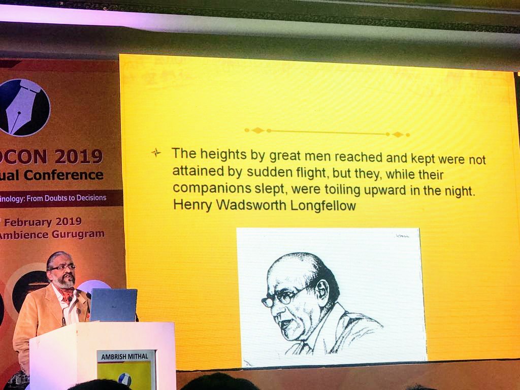 DrAmbrishMithal's tweet photo. Honoured to pay tribute to teacher of teachers, founder of endocrinology in India, Prof MMS Ahuja this afternoon at the #SPEEDCON conference. Packed hall, engaged audience ..
#endocrinology #endocrinologyIndia https://t.co/gJxGCAi021